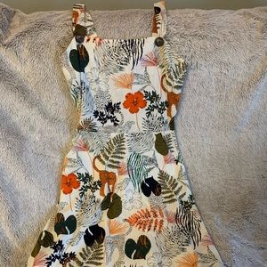 Jungle print sundress